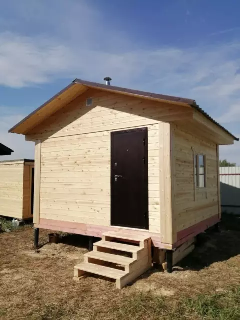 Баня 4Х4 из бруса под ключ